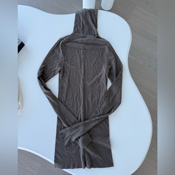 Enza Costa Tops - Enza Costa Tencil Silk blend turtleneck top